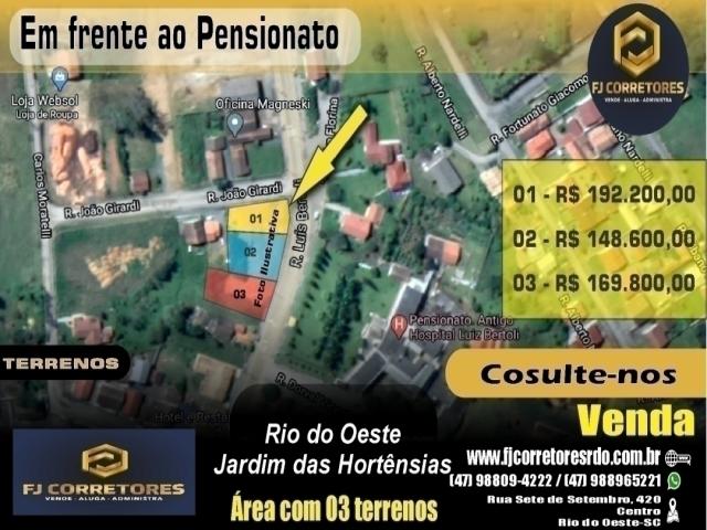 #29 - Terreno para Venda em Rio do Oeste - SC - 2