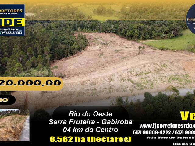 #81 - Sítio para Venda em Rio do Oeste - SC