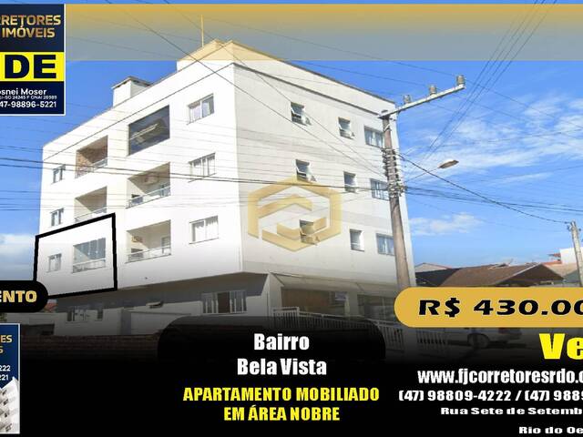 #106 - Apartamento para Venda em Rio do Oeste - SC - 1